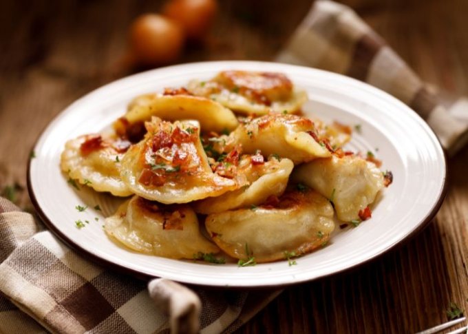 Pierogi z mięsem